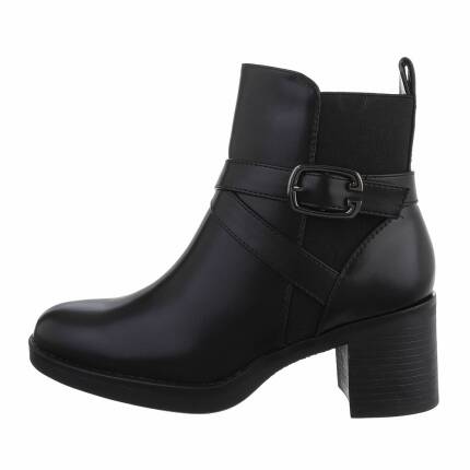 Damen High-Heel Stiefeletten - black Gr. 37