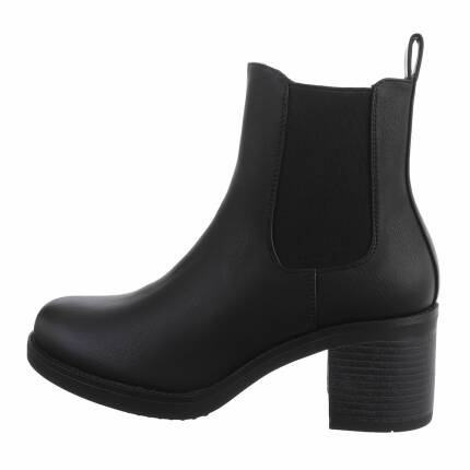 Damen High-Heel Stiefeletten - black Gr. 36