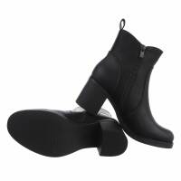 Damen High-Heel Stiefeletten - black