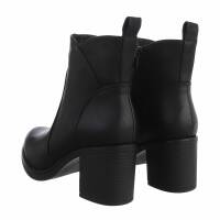 Damen High-Heel Stiefeletten - black