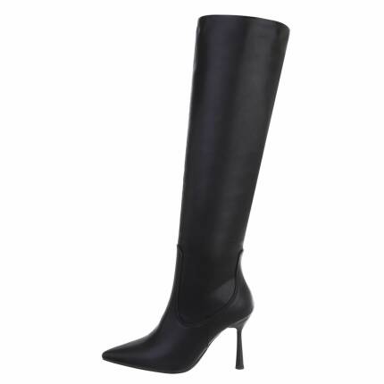 Damen High-Heel Stiefel - black Gr. 37