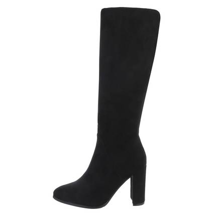 Damen High-Heel Stiefel - black Gr. 40