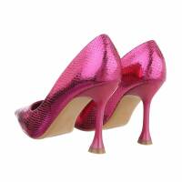 Damen High-Heel Pumps - fuchsia