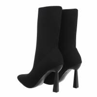 Damen High-Heel Stiefeletten - black