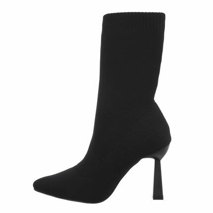 Damen High-Heel Stiefeletten - black Gr. 37