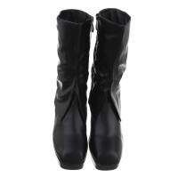 Damen High-Heel Stiefeletten - black