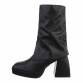 Damen High-Heel Stiefeletten - black Gr. 39