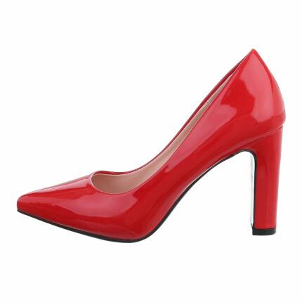 Damen High-Heel Pumps - red Gr. 36