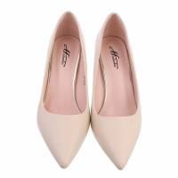 Damen High-Heel Pumps - beige