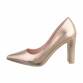 Damen High-Heel Pumps - champagne Gr. 37