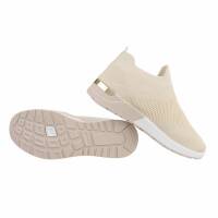 Damen Low-Sneakers - beige