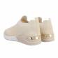 Damen Low-Sneakers - beige