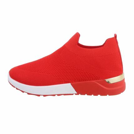 Damen Low-Sneakers - red