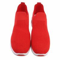 Damen Low-Sneakers - red