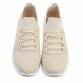 Damen Low-Sneakers - beige