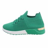 Damen Low-Sneakers - green