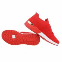 Damen Low-Sneakers - red