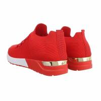 Damen Low-Sneakers - red