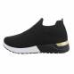 Damen Low-Sneakers - black Gr. 37