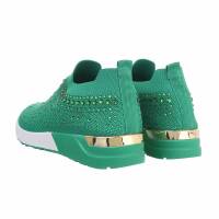 Damen Low-Sneakers - green