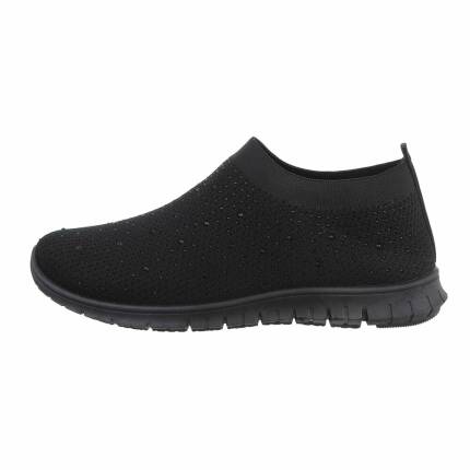 Damen Low-Sneakers - black Gr. 37