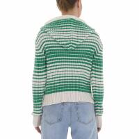 Damen Strickpullover von White ICY Gr. One Size - green