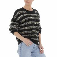 Damen Strickpullover von White ICY Gr. One Size - black