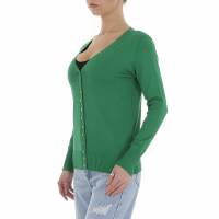 Damen Strickjacke von White ICY Gr. One Size - applegreen