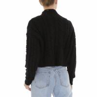 Damen Strickpullover von White ICY Gr. One Size - black