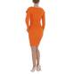 Damen Minikleid von White ICY - orange