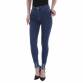 Damen High Waist Jeans von Laulia Gr. M/38 - blue