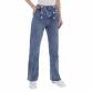 Damen High Waist Jeans von Laulia Gr. M/38 - blue