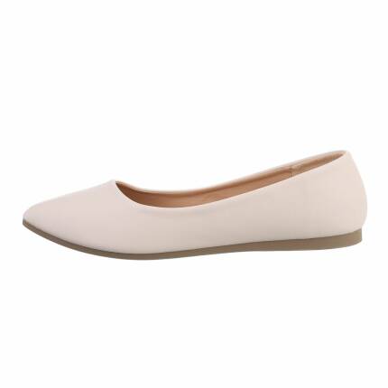 Damen Ballerinas - beige