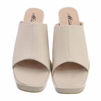 Damen Sandaletten - beige