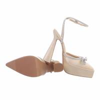 Damen Sandaletten - beige