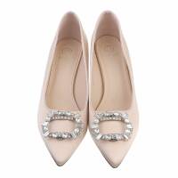 Damen High-Heel Pumps - beige