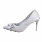 Damen High-Heel Pumps - silver Gr. 37