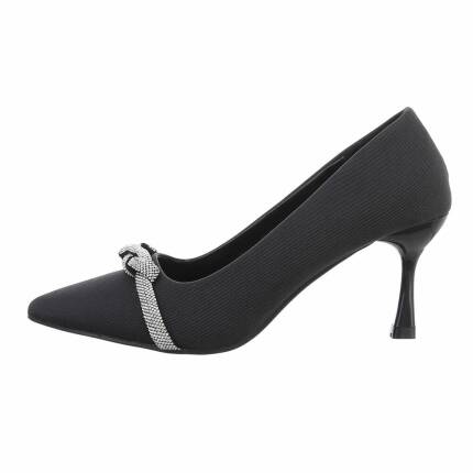 Damen High-Heel Pumps - black Gr. 39