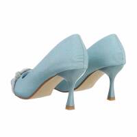 Damen High-Heel Pumps - blue