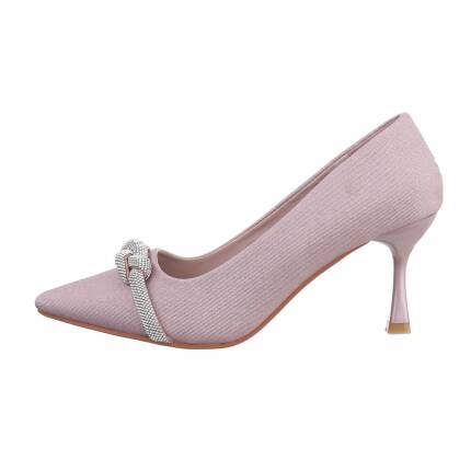 Damen High-Heel Pumps - pink Gr. 38