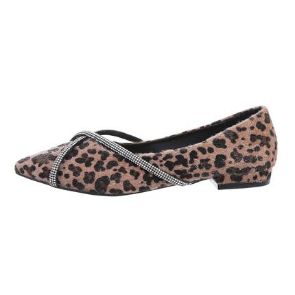 Damen Klassische Pumps - tiger Gr. 39