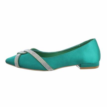 Damen Klassische Pumps - green Gr. 36