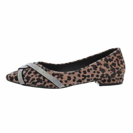 Damen Klassische Pumps - tiger Gr. 39