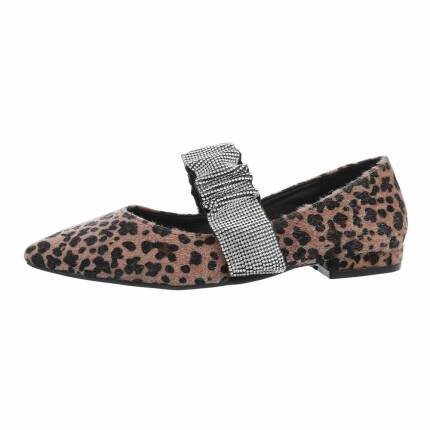 Damen Klassische Pumps - tiger Gr. 38