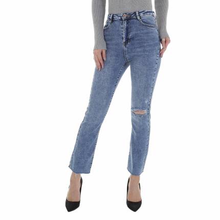 Damen Bootcut Jeans Gr. M/38 - blue