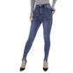 Damen High Waist Jeans von Laulia - blue