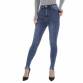 Damen High Waist Jeans von Laulia Gr. M/38 - blue