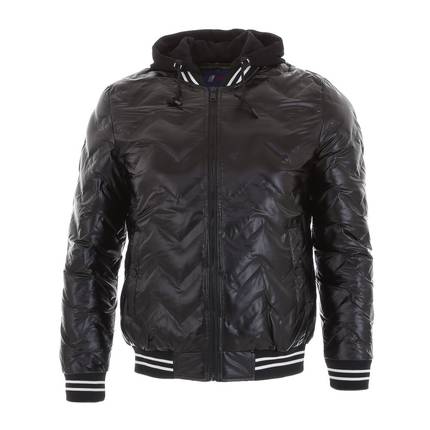 Herren Jacke von NATURE Gr. M/38 - black