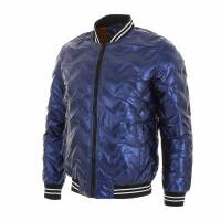 Herren Jacke von NATURE Gr. L/40 - navy