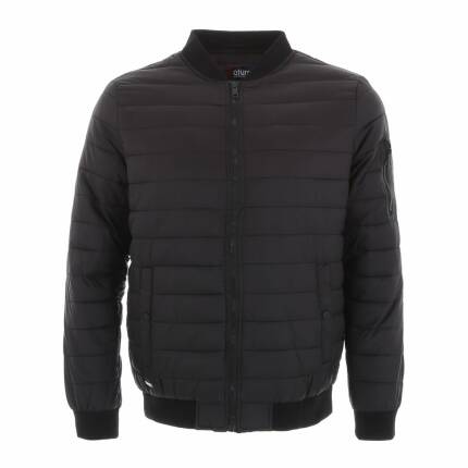 Herren Jacke von NATURE Gr. 5XL/50 - black